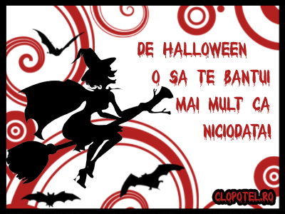 O sa te bantui de Halloween Felicitare aleasa - O sa te bantui de Halloween