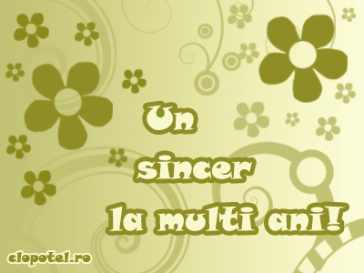 Felicitari la multi ani Felicitare aleasa - Felicitari la multi ani