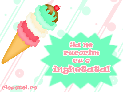 Inghetata Felicitare aleasa - Inghetata