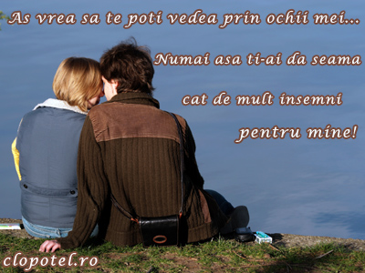 Priveste prin ochii mei Felicitare aleasa - Priveste prin ochii mei