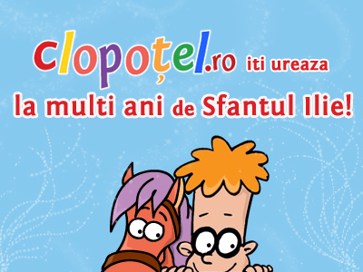 Felicitare aleasa - La multi ani de Sfantul Ilie!