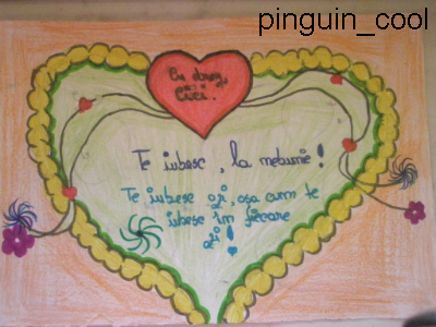 Desenata de pinguin_cool Felicitare aleasa - Desenata de pinguin_cool