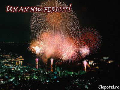 Felicitare aleasa - Un an nou fericit!