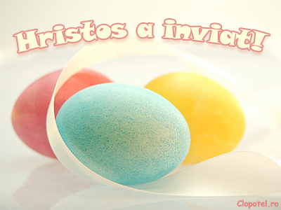 Hristos a inviat! Felicitare aleasa - Hristos a inviat!