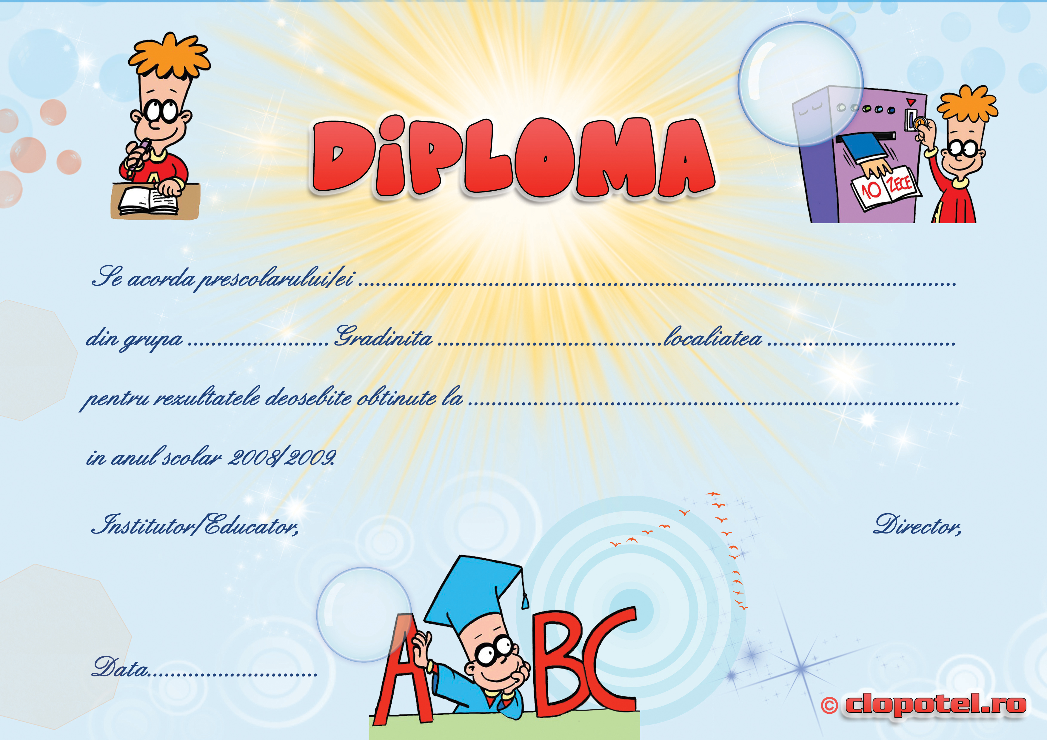 Modele Diplome Scolare