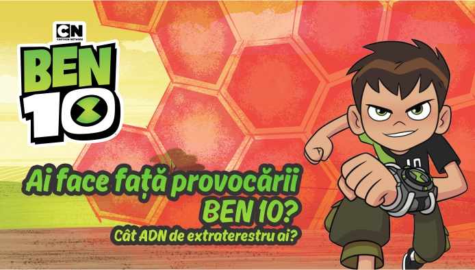 Provocarea Ben 10: Cat ADN de extraterestru ai?