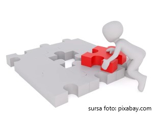 Test cu puzzle pentru copii