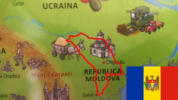 Harta Republica Moldova