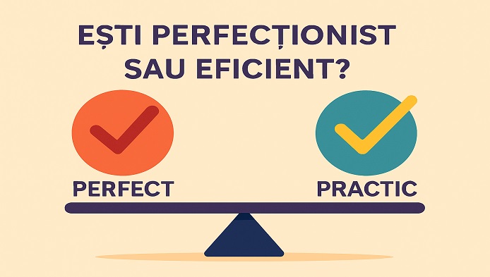 Esti perfectionist sau eficient?