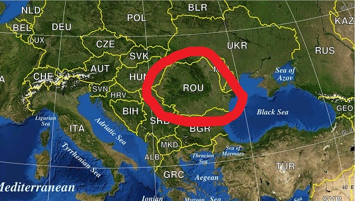 Test fulger despre geografia Romaniei