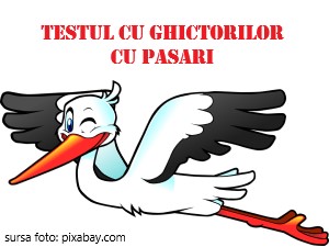 Testul ghicitorilor cu pasari