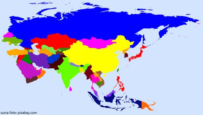 Cunosti steagurile tarilor din Asia?