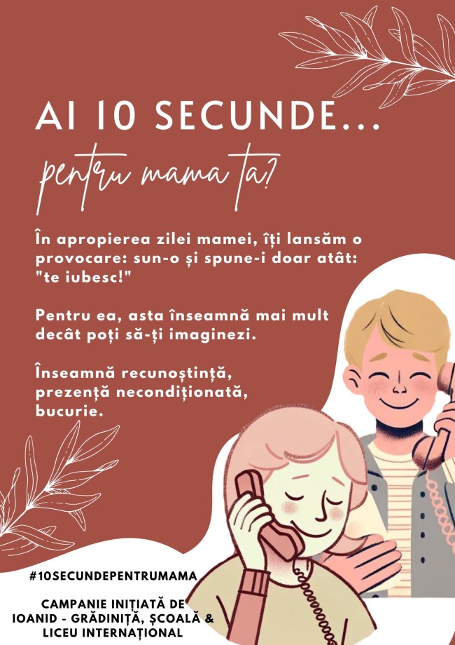 10 secunde pentru mama
