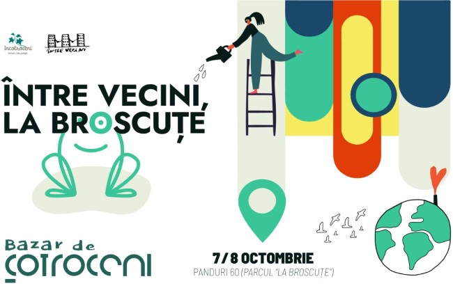 Afis eveniment IntreVecini, La Broscute