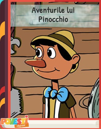 Descarca planse de colorat cu Pinocchio