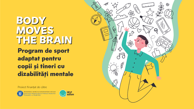 Body Moves the Brain - program de sport adaptat pentru copii cu dizabilitati