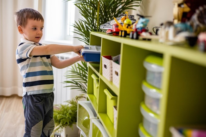 Cum organizam camera copilului pentru a mentine ordinea mai mult timp