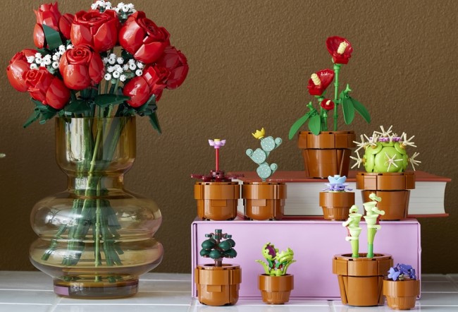 Tematica florala LEGO