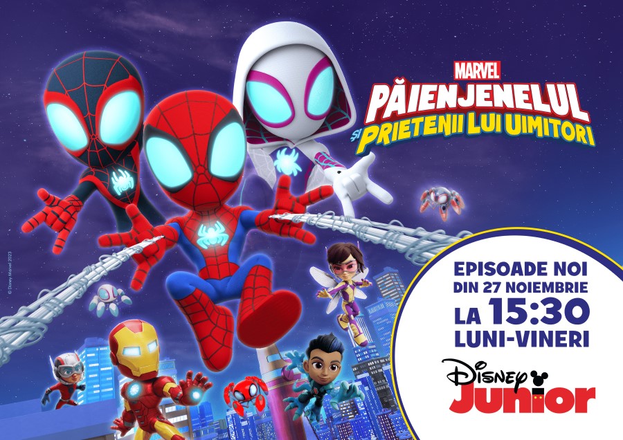 Serialul Paienjenelul Marvel si prietenii lui uimitori