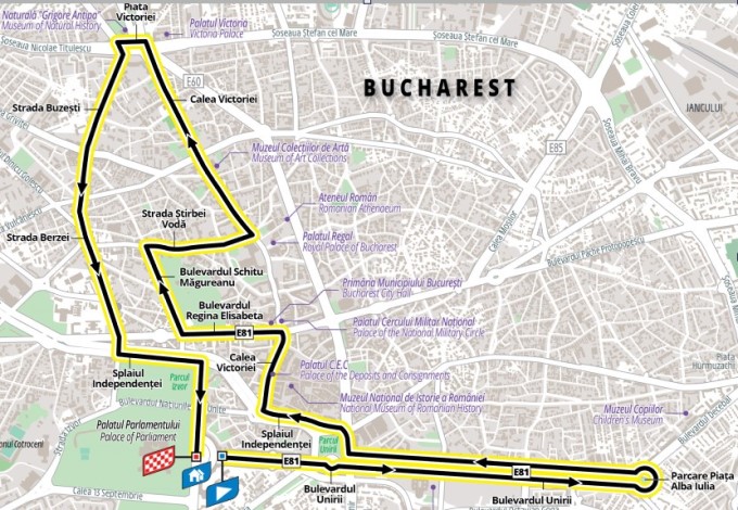 Traseu City Adventure de 14 km