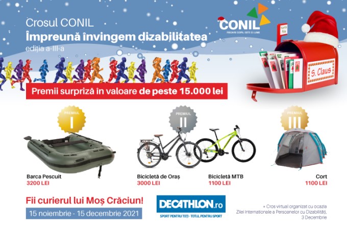 Mos Craciun alaturi de Asociatia CONIL Mos Craciun alaturi de Asociatia CONIL