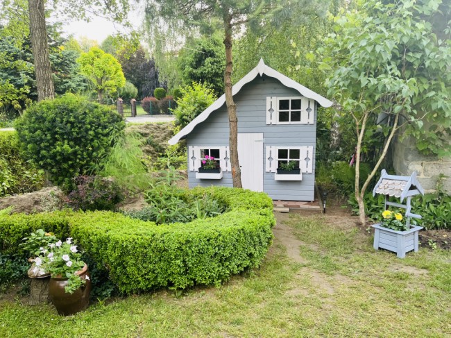 Casa din lemn pentru copii, foto by gardenway.ro