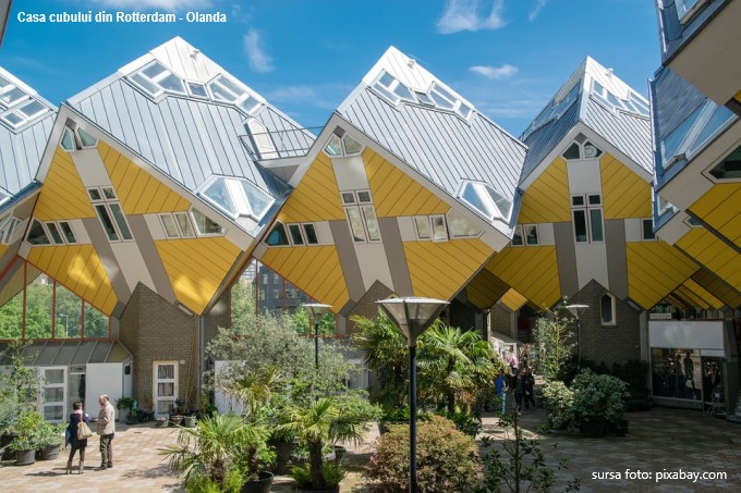 Casa cubului din Olanda