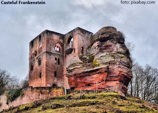 Castelul Frankenstein, Germania Castelul Frankenstein, Germania