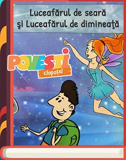 Descarca planse de colorat cu Luceafarul de seara si Luceafarul de dimineata