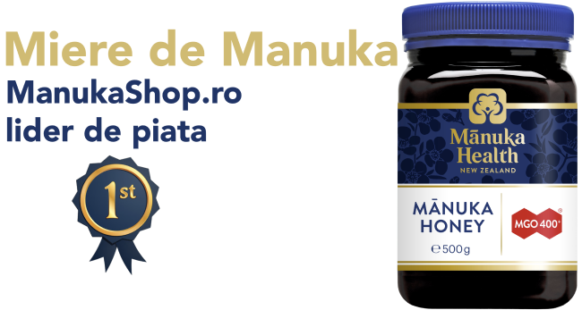 Mierea de Manuka lider pe piata