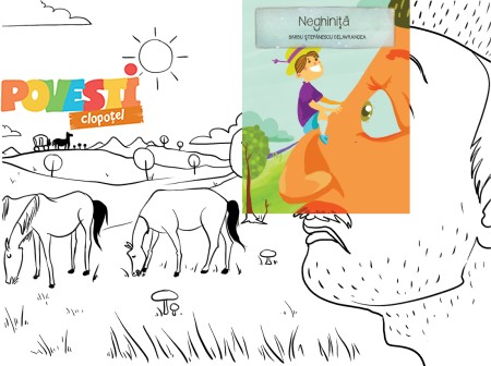 Descarca planse de colorat cu Neghinita Descarca planse de colorat cu Neghinita