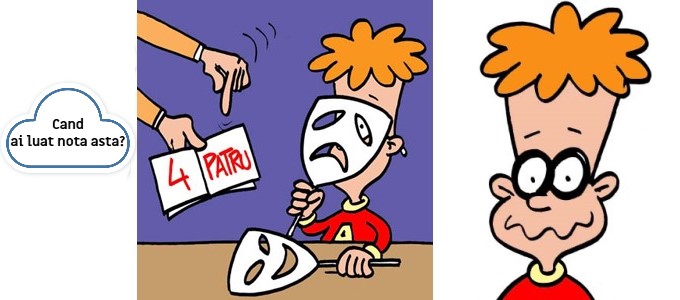 Cum le spun parintilor ca am luat o nota mica la scoala