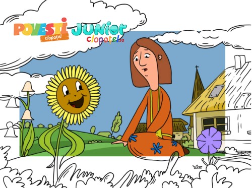 Descarca planse de colorat cu Povestea Viorelei Descarca planse de colorat cu Povestea Viorelei