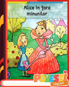 Descarca planse de colorat cu Alice in Tara Minunilor 