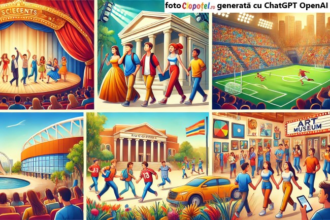 Evenimente culturale pentru tineret