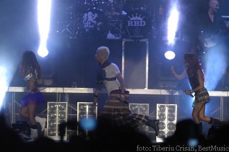 Poze concert Rebelde